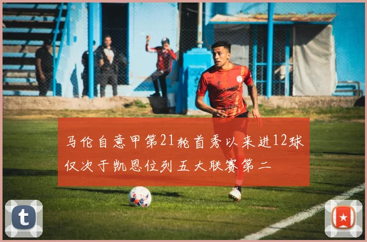马伦自意甲第21轮首秀以来进12球仅次于凯恩位列五大联赛第二